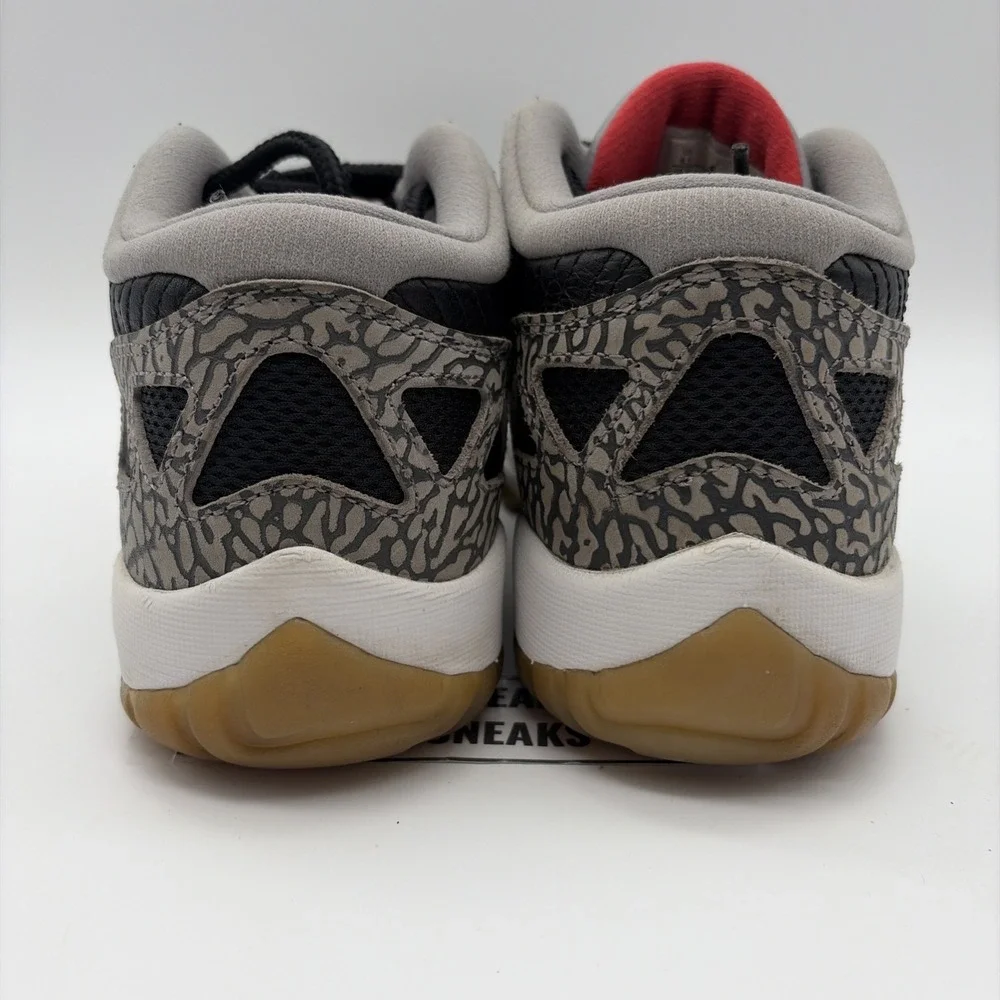 Size 9.5 - Air Jordan 11 Retro IE Low Black Cement (919712-006)